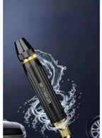 Portable High Pressure Washing Water Nozzle (Black)
